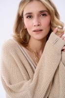 Sweter Damski Lyna Light Beige / Ecru