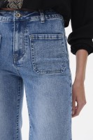 Jeansy Damskie 3D 9181-3 BS Jasny Jeans