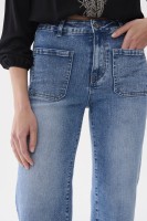 Jeansy Damskie 3D 9181-3 BS Jasny Jeans