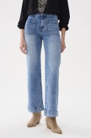 Jeansy Damskie 3D 9181-3 BS Jasny Jeans