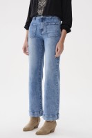 Jeansy Damskie 3D 9181-3 BS Jasny Jeans