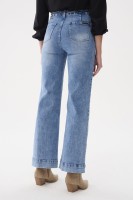 Jeansy Damskie 3D 9181-3 BS Jasny Jeans