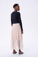 Sukienka Duetta Black / Light Beige