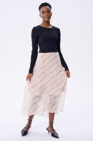 Sukienka Duetta Black / Light Beige