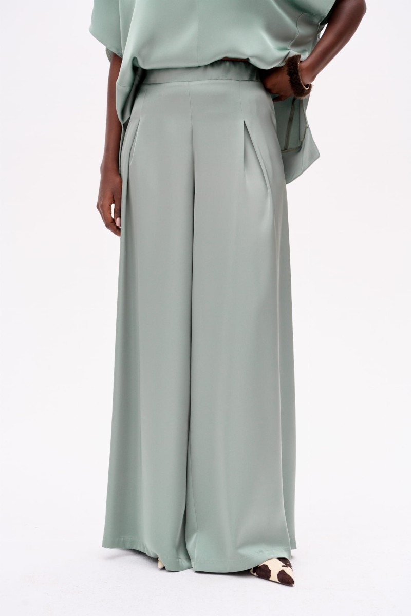 Spodnie Damskie Cygaro BS Olive