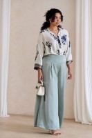 Spodnie Damskie Cygaro BS Olive
