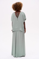 Spodnie Damskie Cygaro Plus Size Olive