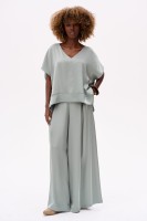 Spodnie Damskie Cygaro Plus Size Olive