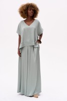 Spodnie Damskie Cygaro Plus Size Olive