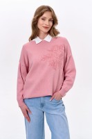 Sweter Damski Winter Powder Pink