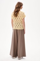 Bluzka Damska Floris Milky Yellow