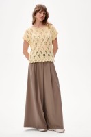 Bluzka Damska Floris Milky Yellow