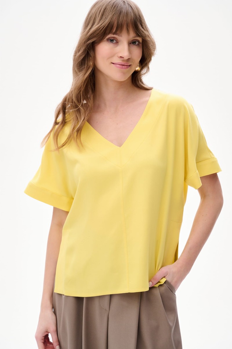 Bluzka Damska Texo Yellow