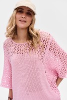 Sweter Damski Paka Paka Baby Pink