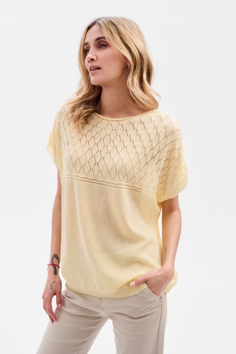 Bluzka Damska Vespa Milky Yellow