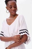 Sukienka Aurelia Midi Off White