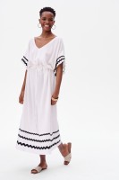 Sukienka Aurelia Midi Off White