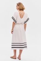 Sukienka Aurelia Midi Off White