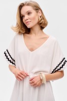 Sukienka Aurelia Midi Off White