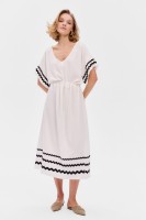 Sukienka Aurelia Midi Off White