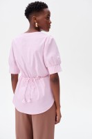 Bluzka Damska Alie Tiny Stripes Powder Pink
