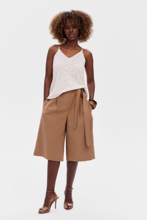Bermudy Damskie Seszele Warm Brown
