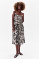 Top Damski Aquarius Zebra Black