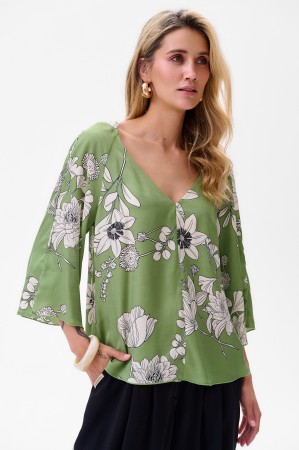 Bluzka Damska Ida Matcha