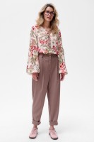 Spodnie Damskie Hilton Beige / Brown