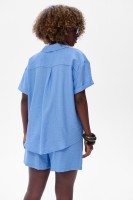 Szorty Damskie Tassel Blue