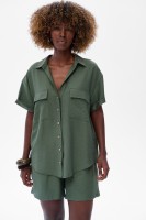 Koszula Damska Tassel Khaki