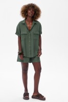 Koszula Damska Tassel Khaki