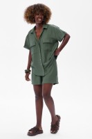 Koszula Damska Tassel Khaki