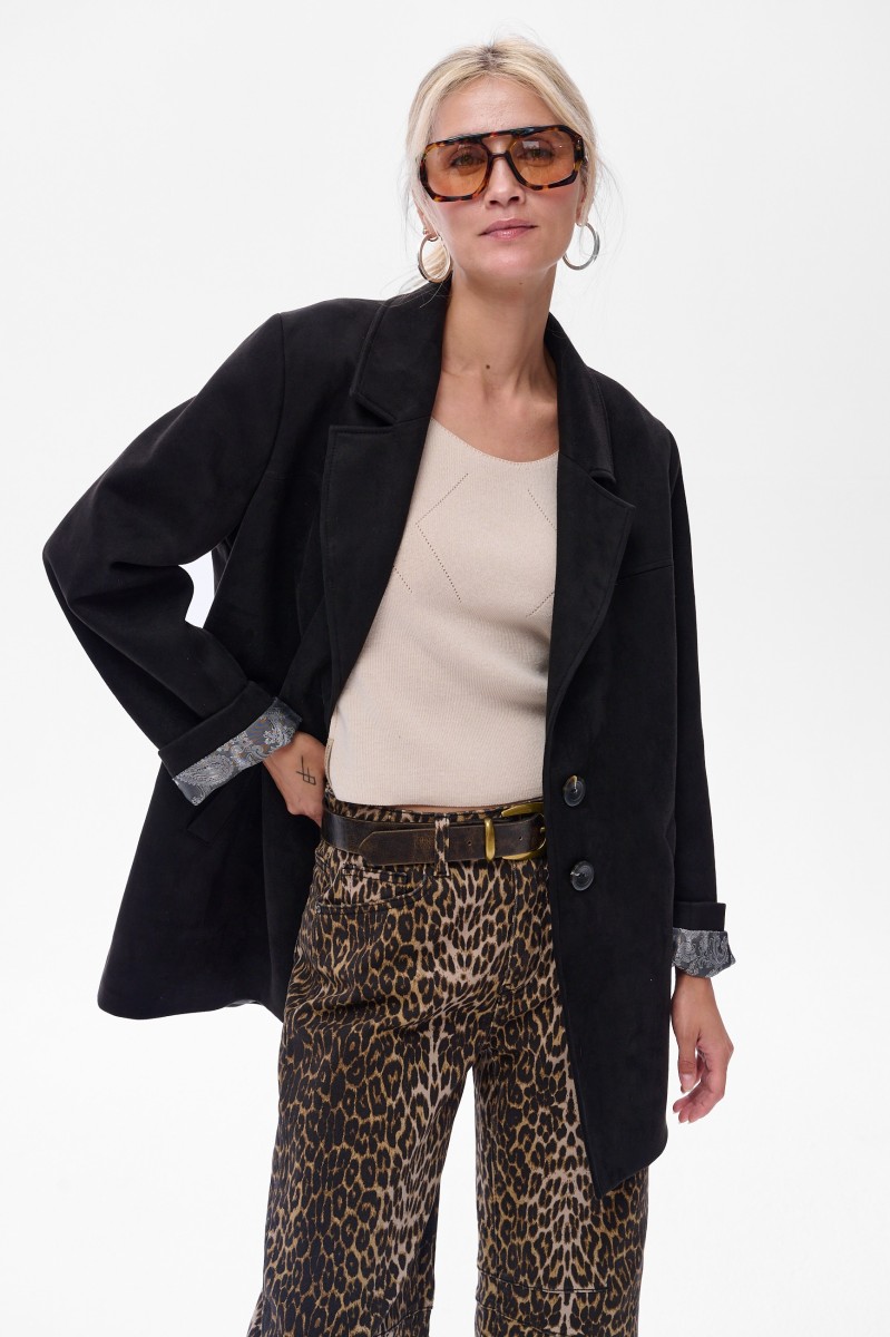 Marynarka Damska Everli Black