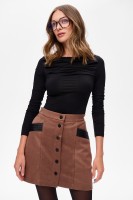 Spódnica Everli Toffee
