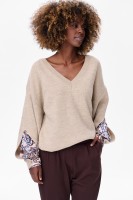 Sweter Damski Alexis Light Beige
