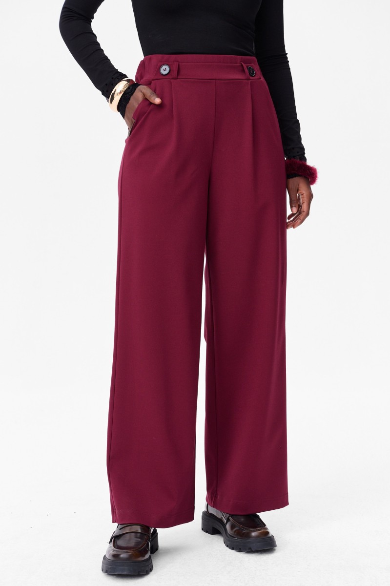 Spodnie Damskie Paloma Aubergine