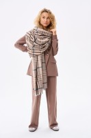 Szal Damski AW24 #5 BS Krata Czarna