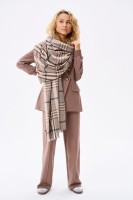 Szal Damski AW24 #5 BS Krata Czarna