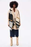 Szal Damski AW24 #7 BS Krata Beż