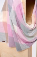 Szal Damski AW24 #8 BS Krata Pastelowa