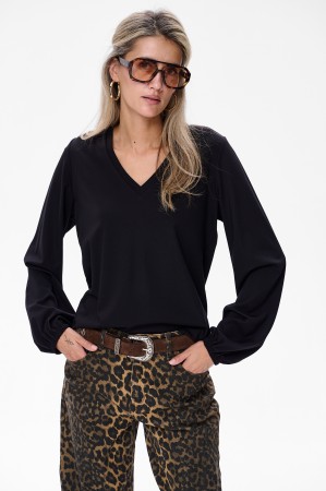 Bluzka Damska Liczi Black