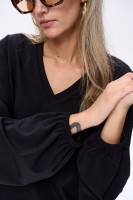 Bluzka Damska Liczi Black