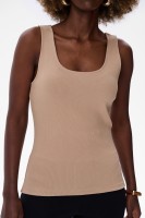 Top Damski Sai Warm Beige