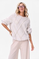 Sweter Damski Pad Ecru