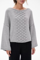 Sweter Damski Colix Grey Melange