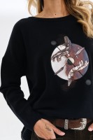 Sweter Damski Orco Black