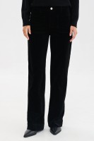 Spodnie Damskie Sztruks 9257 Black
