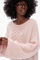 Sweter Damski Colix Powder Pink
