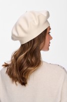 Beret Damski MZ 7607 Beige / 002